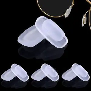 Nose Pads 4 Pair of Replacement Square Premium Grade Soft Silicone - Rectangle Shaped Slide/Push-in Nose Pads Nose Pads 4 Pair of Replacement Square Premium Grade Soft Silicone - Rectangle Shaped Slide/Push-in Nose Pads