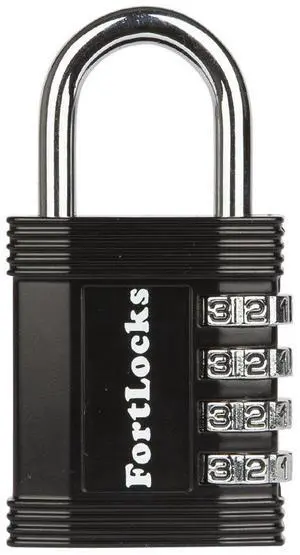 Combination Lock, Gym Locker Lock, Padlock for Indoor & Outdoor Combination Lock, Gym Locker Lock, Padlock for Indoor & Outdoor