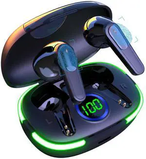 Wireless Bluetooth 5.3 in-Ear Headphones Waterproof, 48-Hour Wireless Bluetooth 5.3 in-Ear Headphones Waterproof, 48-Hour