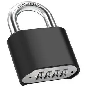 Combination Padlock, 52MM Outdoor Padlock, High Security Weatherproof Combination Padlock, 52MM Outdoor Padlock, High Security Weatherproof
