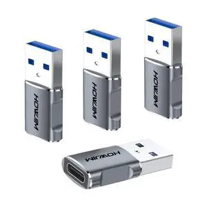 USB to USB C Adapter 4 Pack,USB C Female to Male Adapter OTG Adapter USB to USB C Adapter 4 Pack,USB C Female to Male Adapter OTG Adapter
