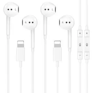 2 Packs for iPhone Headphones Wired Earbuds/Earphones 2 Packs for iPhone Headphones Wired Earbuds/Earphones