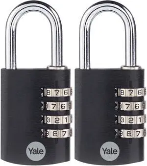 2 Pack 4 Digit Combination Lock Outdoor Waterproof Padlock for School Gym Locker, Sports Locker, Fence, Toolbox, Gate, Case, Hasp Storage (Black) 2 Pack 4 Digit Combination Lock Outdoor Waterproof Padlock for School Gym Locker, Sports Locker, Fence, Toolbox, Gate, Case, Hasp Storage (Black)