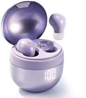 Mini Wireless Sleep Earbuds for Side Sleepers, 0.08oz Invisible Earbuds for Small Ears, Bluetooth 6.0 Sleep Headphones, No Alert Sounds, LED Display, Comfort Fit Earphones for Work, Travel Mini Wireless Sleep Earbuds for Side Sleepers, 0.08oz Invisible Earbuds for Small Ears, Bluetooth 6.0 Sleep Headphones, No Alert Sounds, LED Display, Comfort Fit Earphones for Work, Travel