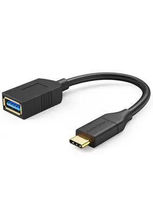 USB-C to USB 3.0 Female Adapter 0.5FT,TypeC to TypeA OTG Cord USB-C to USB 3.0 Female Adapter 0.5FT,TypeC to TypeA OTG Cord