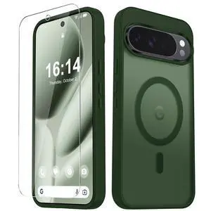 for Google Pixel 10 Pro XL Case, Matte Magnetic Cover, Sage Green for Google Pixel 10 Pro XL Case, Matte Magnetic Cover, Sage Green