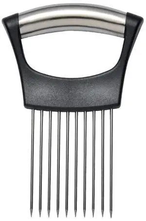 Stainless Steel Onion Holder Fruits Veg Meat Tomato Cutter Slicer Peeler Chopper,Stainless Steel Cutting Kitchen Gadget Stainless Steel Onion Holder Fruits Veg Meat Tomato Cutter Slicer Peeler Chopper,Stainless Steel Cutting Kitchen Gadget