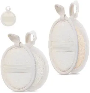 4PCS Loofah Sponge Exfoliating Body Scrubber, Natural Shower Bath Loofah Exfoliating Sponge, Face Body Exfoliator Scrubber for Women Men Bath Shower, Eco-Friendly (2 Styles) 4PCS Loofah Sponge Exfoliating Body Scrubber, Natural Shower Bath Loofah Exfoliating Sponge, Face Body Exfoliator Scrubber for Women Men Bath Shower, Eco-Friendly (2 Styles)