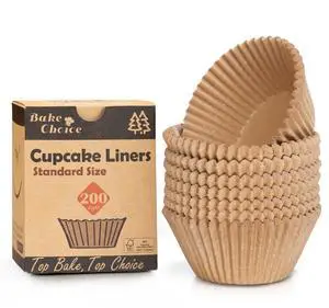 200pcs Standard Cupcake Liners for Baking, Muffin Liners 200pcs Standard Cupcake Liners for Baking, Muffin Liners
