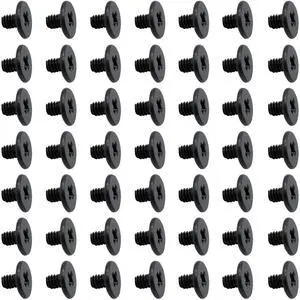 50pcs NVMe M.2 SSD Mounting Screws,Stainless Flat Phillips Head HDD M2 x 3mm Screw for Computer PC Laptop Case WLAN Card Cooling Fan I/O Board,M2*3mm Black 50pcs NVMe M.2 SSD Mounting Screws,Stainless Flat Phillips Head HDD M2 x 3mm Screw for Computer PC Laptop Case WLAN Card Cooling Fan I/O Board,M2*3mm Black
