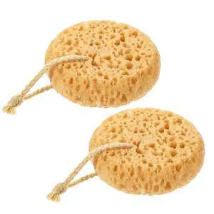 Bath Sponges for Shower, 2 Pcs Round Shower Sponge Soft Loofah Exfoliating Sponge Body Scrubber for Women Men Home Bathroom Face Body Washing Bathing Deep Cleansing Bath Sponges for Shower, 2 Pcs Round Shower Sponge Soft Loofah Exfoliating Sponge Body Scrubber for Women Men Home Bathroom Face Body Washing Bathing Deep Cleansing