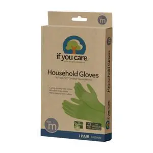 Household Latex Gloves - FSC Certified - Medium, 1 ct Household Latex Gloves - FSC Certified - Medium, 1 ct
