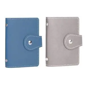 2 Pcs Credit Card Holder and Credit Card WalletSd Card Holder Each Has 26 Card Slots for Organizers, 2024 New Credit Card Holders for Men and Women (Gray+blue) 2 Pcs Credit Card Holder and Credit Card WalletSd Card Holder Each Has 26 Card Slots for Organizers, 2024 New Credit Card Holders for Men and Women (Gray+blue)