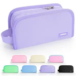 Wide Opening Pencil Case, Large Capacity Pencil Pouch Wide Opening Pencil Case, Large Capacity Pencil Pouch