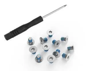 12PCS M2x3 Torx T5 Screws for Razer Blade 14 15, Dell XPS 13 9300 9305 9343 9370 9380, XPS 15 9500 9510 9520 9550 9560, Precision 5520 5530 5540 5550, HP Envy 13 Series Laptop w/Screwdriver, Sliver 12PCS M2x3 Torx T5 Screws for Razer Blade 14 15, Dell XPS 13 9300 9305 9343 9370 9380, XPS 15 9500 9510 9520 9550 9560, Precision 5520 5530 5540 5550, HP Envy 13 Series Laptop w/Screwdriver, Sliver