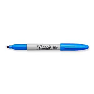 Fine Point Permanent Markers, Techno Blue, 1 Count Fine Point Permanent Markers, Techno Blue, 1 Count