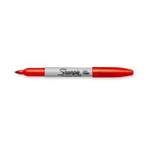 Fine Point Permanent Markers, Optic Orange, 1 Count Fine Point Permanent Markers, Optic Orange, 1 Count