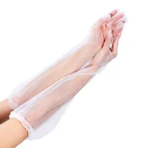 20PCS Transparent Long Disposable Rubber Cleaning Gloves, 23.6in Plastic Dishwashing Gloves, Waterproof and Non-slip Disposable Plastic Glove for Housework, Kitchen, Dishwashing, Gardening 20PCS Transparent Long Disposable Rubber Cleaning Gloves, 23.6in Plastic Dishwashing Gloves, Waterproof and Non-slip Disposable Plastic Glove for Housework, Kitchen, Dishwashing, Gardening