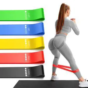 Resistance Bands for Working Out, 5 Levels Resistance Exercise Bands with Woven Bag, Bands for Working Out Women Men, Yoga, Pilates, Rehabilitation Training(Colorful) Resistance Bands for Working Out, 5 Levels Resistance Exercise Bands with Woven Bag, Bands for Working Out Women Men, Yoga, Pilates, Rehabilitation Training(Colorful)