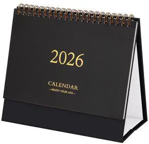 Small Desk Calendar 2026-2027, Monthly Desktop Calendar from Now to Jun 2027- Monthly Theme Design, Standing Flip Desk Calendar for Home Office School (black) Small Desk Calendar 2026-2027, Monthly Desktop Calendar from Now to Jun 2027- Monthly Theme Design, Standing Flip Desk Calendar for Home Office School (black)
