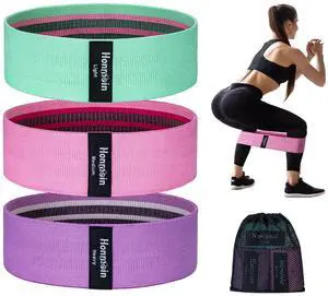 Resistance Bands for Working Out, 3 Levels Fabric Exercise Bands Set Resistance Bands for Working Out, 3 Levels Fabric Exercise Bands Set