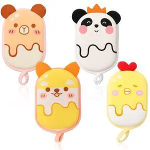 4 Pack Bath Sponge for Kids and Baby, Bath Loofah Sponge, Soft and Absorbent Exfoliating Body Scrubber Shower Cute Cartoon Mesh Sponges for Shower Washing Exfoliating Kids Baby Women Boys and Girl 4 Pack Bath Sponge for Kids and Baby, Bath Loofah Sponge, Soft and Absorbent Exfoliating Body Scrubber Shower Cute Cartoon Mesh Sponges for Shower Washing Exfoliating Kids Baby Women Boys and Girl
