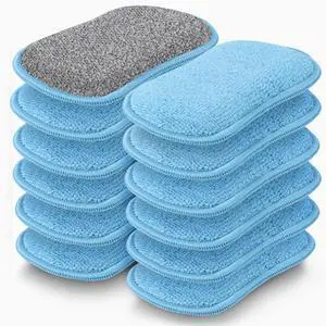 12 Pack Dish Sponges Kitchen, Non-Scratch Microfiber Sponges 12 Pack Dish Sponges Kitchen, Non-Scratch Microfiber Sponges