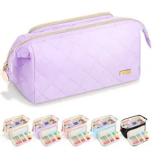 Pencil Case for Girls kids Soft Quilted Pencil Pouch Bag Organizer Pencil Case for Girls kids Soft Quilted Pencil Pouch Bag Organizer