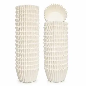 Non-stick 500 Count White Mini Cupcake Liners for Baking, Food-grade Cupcake Wrapper, Greaseproof Parchment Muffin Liners,Baking Cups for Cupcakes, Muffins, Nuts Non-stick 500 Count White Mini Cupcake Liners for Baking, Food-grade Cupcake Wrapper, Greaseproof Parchment Muffin Liners,Baking Cups for Cupcakes, Muffins, Nuts