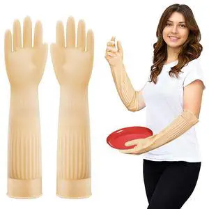 Cleaning Gloves for Household Dishwashing Full Arm Protecting Cleaning Gloves for Household Dishwashing Full Arm Protecting