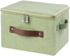Storage Bins with Zipper Lid Decorative Lidded Box Fabric Baskets Storage Bins with Zipper Lid Decorative Lidded Box Fabric Baskets