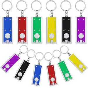 12 Pcs Mini LED Keychains Flashlight, Colorful Mini Flashlights Bulk Badge Flashlight Portable Torch Key Chain for Outdoor Emergency Camping Gift(Bright) 12 Pcs Mini LED Keychains Flashlight, Colorful Mini Flashlights Bulk Badge Flashlight Portable Torch Key Chain for Outdoor Emergency Camping Gift(Bright)