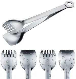 Tongs Stainless Steel Set of 4, MSY BIGSUNNY Small Serving Tongs, 6 Inch(15.2cm, Silver) Tongs Stainless Steel Set of 4, MSY BIGSUNNY Small Serving Tongs, 6 Inch(15.2cm, Silver)