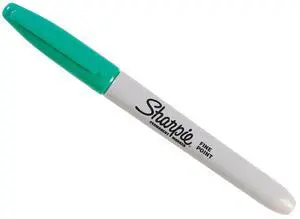 Fine Point Permanent Markers, Aqua, 1 Count Fine Point Permanent Markers, Aqua, 1 Count