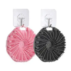 2Pcs Silicone Body Scrubber,Exfoliating Body Scrubbers for use in Shower,Silicone Body Brush for Showering and Anti-Slippery Handles for All Skin Types,Eco Friendly Shower Scrubber for Body XSDLSSLY 2Pcs Silicone Body Scrubber,Exfoliating Body Scrubbers for use in Shower,Silicone Body Brush for Showering and Anti-Slippery Handles for All Skin Types,Eco Friendly Shower Scrubber for Body XSDLSSLY