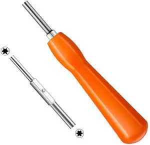 Security Screwdriver, Double-ended 3.8mm 4.5mm Gamebit Screwdriver Bit Set Compatible with NES,SNES,N64,GameBoy,Game Orange Security Screwdriver, Double-ended 3.8mm 4.5mm Gamebit Screwdriver Bit Set Compatible with NES,SNES,N64,GameBoy,Game Orange