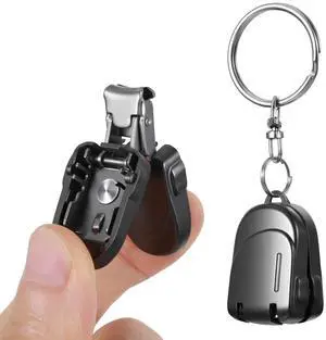Portable Mini Nail Clippers, Travel Nail Clippers, Metal Folding Small Fingernail Trimmers, Black Stainless Steel Toenail Clipper Keychain Accessories, Travel Size Portable Mini Nail Clippers, Travel Nail Clippers, Metal Folding Small Fingernail Trimmers, Black Stainless Steel Toenail Clipper Keychain Accessories, Travel Size