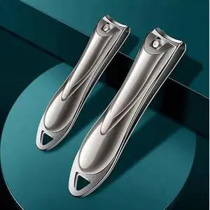 2PCS Nail Clipper, Sharp Fingernail and Toenail Clipper Cutters for Men and Women (Brown) 2PCS Nail Clipper, Sharp Fingernail and Toenail Clipper Cutters for Men and Women (Brown)