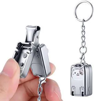 Portable Mini Nail Clippers, Metal Folding Travel Nail Clippers Portable Mini Nail Clippers, Metal Folding Travel Nail Clippers