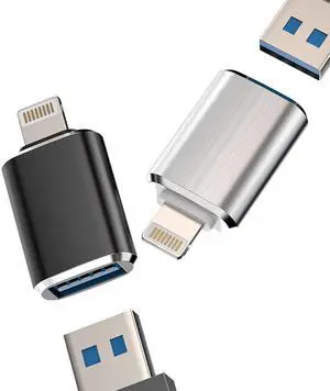 iPhone OTG Adapter(2Pack)USB Female to Lightning Male Dongle for 14 13 11 12 Pro Max Xr X Xs 8 7 Se Plus Camera Card Reader USB Flash Drive Mouse Keyboard Hub MIDI Piano Converter U Disk Apple iPadAir iPhone OTG Adapter(2Pack)USB Female to Lightning Male Dongle for 14 13 11 12 Pro Max Xr X Xs 8 7 Se Plus Camera Card Reader USB Flash Drive Mouse Keyboard Hub MIDI Piano Converter U Disk Apple iPadAir