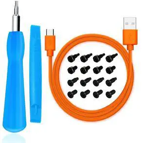 Replacement Ring Screwdriver Bit Set Blue & 20Pcs Doorbell Screws T6 T15 & Charger Charging Cable Cord for Video Doorbell, Video Doorbell 2 3 Pro Accessories & Elite Fits All Ring Video Doorbell Kit Replacement Ring Screwdriver Bit Set Blue & 20Pcs Doorbell Screws T6 T15 & Charger Charging Cable Cord for Video Doorbell, Video Doorbell 2 3 Pro Accessories & Elite Fits All Ring Video Doorbell Kit