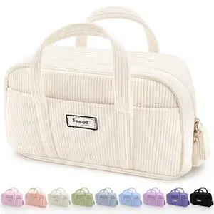 Large Pencil Case Pouch, Extra Big Pencil Bag with 5 Compartments Large Pencil Case Pouch, Extra Big Pencil Bag with 5 Compartments