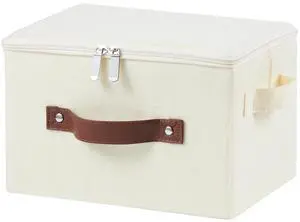 Storage Bins with Zipper Lids Decorative Lidded Baskets Boxes Storage Bins with Zipper Lids Decorative Lidded Baskets Boxes