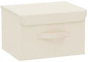 Cloth Storage Baskets with Handles,Beige 10.2x7.9x6.7in,1 Pack Cloth Storage Baskets with Handles,Beige 10.2x7.9x6.7in,1 Pack