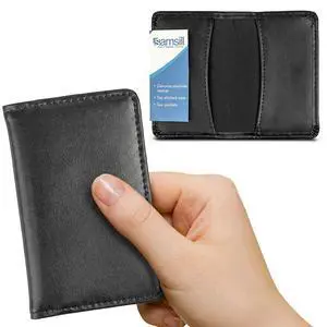 81220 Regal Leather Business Card Holder, Case Holds 25 Business, Black 81220 Regal Leather Business Card Holder, Case Holds 25 Business, Black