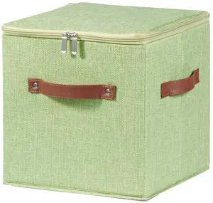 11inch Storage Boxes with Zipper Lid Decorative Storage Bins 11inch Storage Boxes with Zipper Lid Decorative Storage Bins