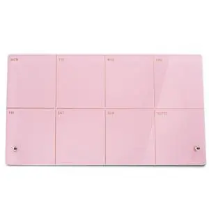 Desktop Acrylic Weekly Planner Whiteboard with Stand,12"X6"-Small,Dry Erase Weekly Planner for Desk,Acrylic Desk Calendar Dry Erase,Pink Dry Erase Board for Office Home School-ZMZL-P-1530 Desktop Acrylic Weekly Planner Whiteboard with Stand,12"X6"-Small,Dry Erase Weekly Planner for Desk,Acrylic Desk Calendar Dry Erase,Pink Dry Erase Board for Office Home School-ZMZL-P-1530