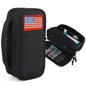 Pencil Case for Boy,Wide open Pen Pouch Bag with Handle for School Pencil Case for Boy,Wide open Pen Pouch Bag with Handle for School