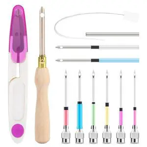 13Pcs Punch Needle Kit for Craft Beginner Punch Embroidery Kit 13Pcs Punch Needle Kit for Craft Beginner Punch Embroidery Kit