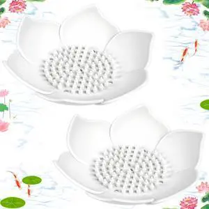 2 Pack Shower Steamer Tray, Silicone Soap Dish 2 Pack Shower Steamer Tray, Silicone Soap Dish